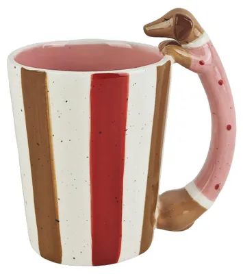 Produktbild von Clayre & Eef Tasse Rot Keramik