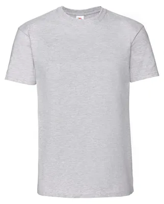 Produktbild von Fruit of the Loom - "Iconic Premium" T-Shirt für Herren FK3353 (L) (Grau meliert)