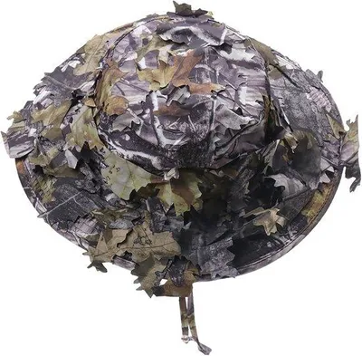 Produktbild von Boonie Hat Breed Brim - Camouflage Faltbarer Sonnenhut - Für Camping und Jagd - Sonnenschutz - ShopFlot