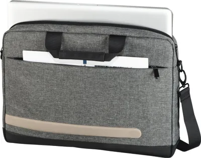 Zdjęcie produktu dla hama torba na laptopa Terra włókno syntetyczne szary 196600 do 33,8 cm (13,3 cala)