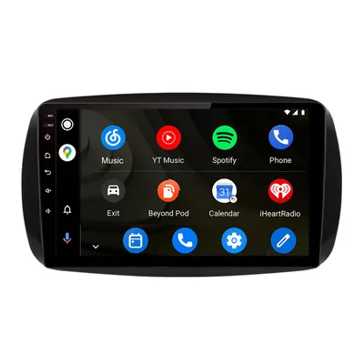 Zdjęcie produktu dla radio samochodowe 6+128GB Carplay dla Smart 453 Fortwo Forfour 2015-2019 Android Navi GPS 4G LTE DAB+