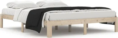 Produktbild von vidaXL Massivholzbett Kiefer 160x200 cm