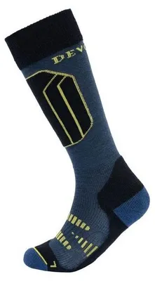 Immagine prodotto di Calzini sportivi per bambini Devold della Norvegia, modello Alpine Merino, colore blu, taglia 28-30