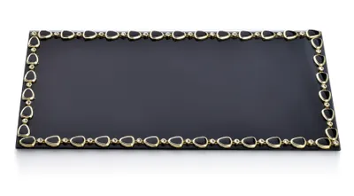 Produktbild von Elia Schwarzer Kerzenhalter 32x16 cm
