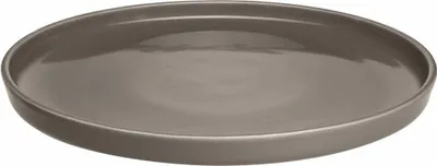 Image de Leonardo ROMA Assiette en céramique 22 cm taupe