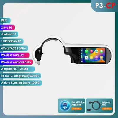 Image de Lecteur multimédia 9 pouces - Autoradio - Système de navigation - Écran tactile - CarPlay sans fil - Android Auto