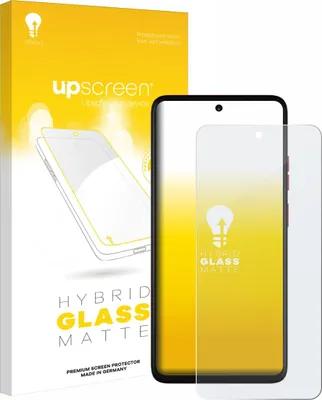 Produktbild von upscreen Entspiegelungs Schutzglas für Motorola Moto G57 Power Schutzfolie Panzer Folie Glas Display Schutz matt