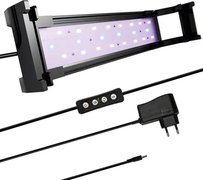 Obrázok produktu pre Yakimz 75-90cm LED akvárium osvetlenie akvárium ryby nádrž lampa plné spektrum rastlín svetlo pre rast akváriových rastlín