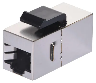 Zdjęcie produktu dla Alantec WTM20, RJ45, Szary, Żeńska, Prosty, Metal