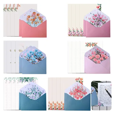 Productafbeelding van Set met briefpapier en enveloppen, 36 stuks