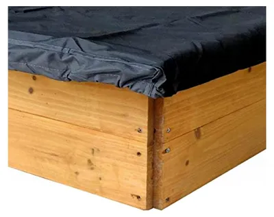 Produktbild von Sandkastenabdeckung 120x120 cm Anthrazit