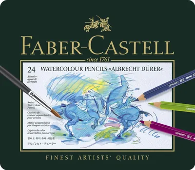 Obrázok produktu pre FABER-CASTELL Aquarellstift A.Dürer 24er Metalletui