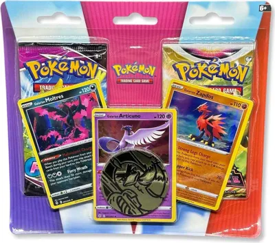 Obrázok produktu pre Pokemon Enhanced – dvojbalenie boosterov, téma: Galariánski vtáci, anglická verzia