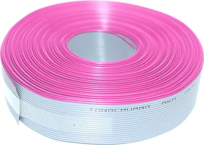 Produktbild von Flachbandkabel 20-polig, 1.27mm, für 2.54mm Verbinder - 1 / 3 / 5 Meter : 5 Meter Länge: 5 Meter