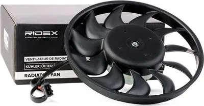 Produktbild von RIDEX 508R0088 Lüfter Motorkühlung Kühlerlüfter für VW Transporter IV Bus (70B, 70C, 7DB, 7DK, 70J, 70K, 7DC, 7DJ) Wasserkühler