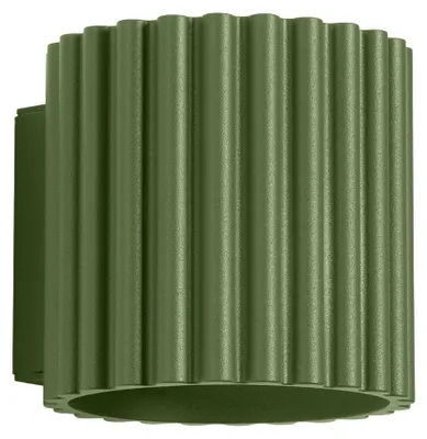 Immagine prodotto di Lampada da parete AURA verde oliva G9 1xG9 10W alluminio 10x12x10cm Sollux Lighting