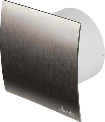 Produktbild von Wohnraumlüfter Lüfter Badlüfter Deckenlüfter Ventilator Badventilator Ø 125 mm Feuchtesensor / Hygrostat silber gebürstet