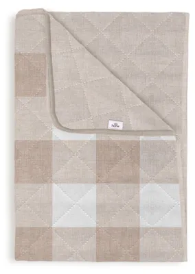 Productafbeelding van Zohome dagdekens - 100% polyester - Dagdekenset voor een bed van 180x260 cm in de kleur zandbeige