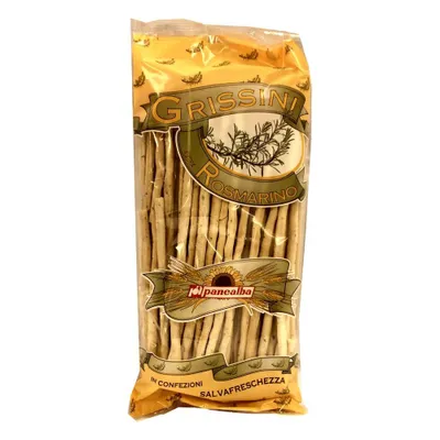 Produktbild von Panealba Grissini con Rosmarino 150g Beutel (Brotstangen mit Rosmarin)