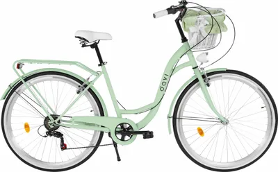 Produktbild von Damenfahrrad Davi Emma 28", 7 Gänge, 160-185 cm, Grün/Schwarz