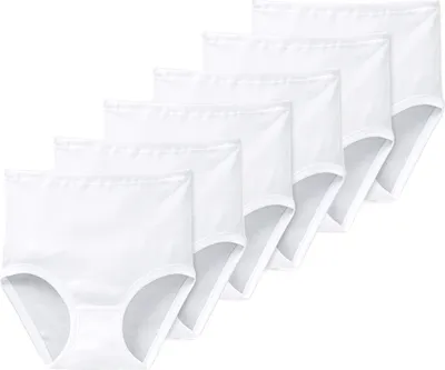 Produktbild von Schiesser 6er Pack Original Classics Feinripp Taillen Slip Traditionelle Passform, Formstabil, Zeitlose Wäsche ohne Seitennähte