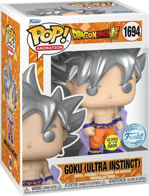 Immagine prodotto di Statuetta Funko POP Dragon Ball 1694 Goku (ultra Instinct) glow Special Edition
