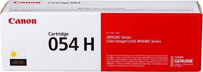 Produktbild von Canon Toner Cartridge 054 H Y yellow