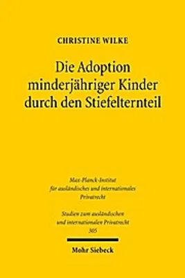 Produktbild von Die Adoption minderjähriger Kinder durch den Stiefelternteil