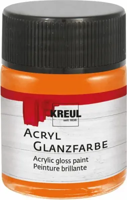 Produktbild von KREUL Acryl Glanzfarbe Orange 50 ml