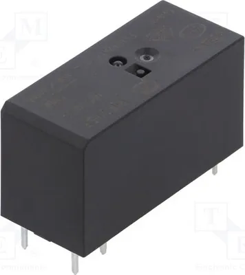 Obrázok produktu pre 1x Relé: elektromagnetické. Spojnica: 5 V DC, 16 A / 250 V AC. Typ: HF115F/005-1HS3. Elektromagnetické relé