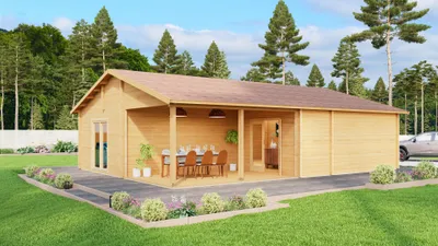 Produktbild von Fjordholz Ferien- und Freizeithaus Modell Bendy