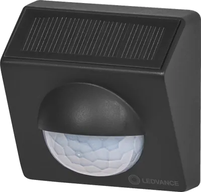 Produktbild von LEDVANCE SMART+ Außen-Sensor zur Bewegungserkennung mit WiFi-Technologie und Solarzelle, grau
