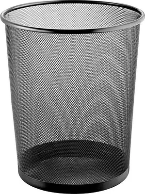 Produktbild von Mesh-Papierkorb, 15 Liter, 267 x 280 mm, Silber 606150