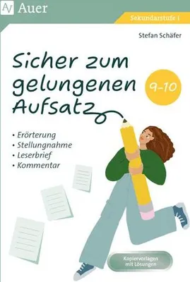 Produktbild von Sicher zum gelungenen Aufsatz 9-10