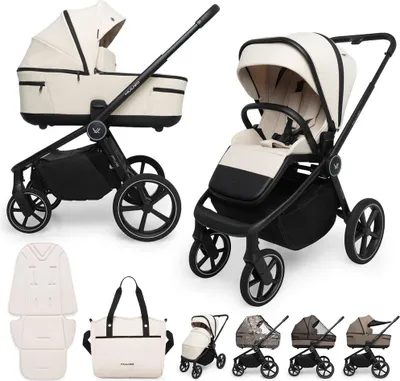 Obrázek produktu pro MUUVO Kočárek kombinovaný Five 2v1 Desert Sand