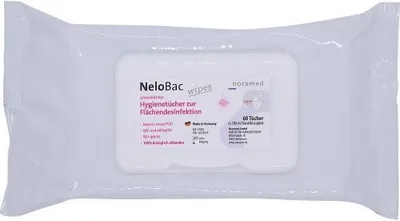 Produktbild von Flächendesinfektionstücher in 500 ml Lsg.Nelobac 60 St