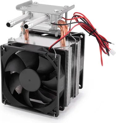 Zdjęcie produktu dla moduł chłodnicy 120W 12V 15A półprzewodnikowy system chłodzenia Zestaw DIY do wentylatora klimatyzacji
