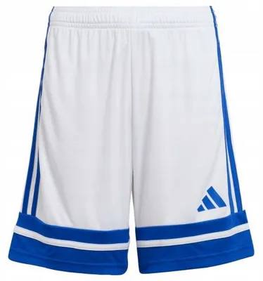 Immagine prodotto di Adidas - Pantaloncini "Squadra 25" per bambini PP5749 (128) (bianco/blu)