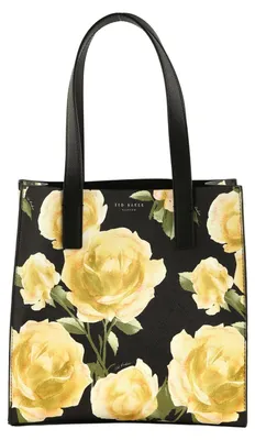 Produktbild von Ted Baker Schultertasche Tapacon Floral Print Small Icon Bag Black schwarz