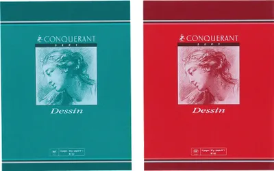Produktbild von CONQUERANT SEPT Zeichenheft NF45 240 x 320 mm blanko