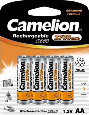 Image de Camelion | AA/HR6 | 2700 mAh | Akumulatory Ni-MH | 4 szt.