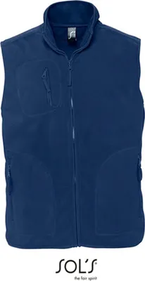 Image de SOLs 51000 | Gilet polaire Norway - Couleur : Navy - Taille : XXL