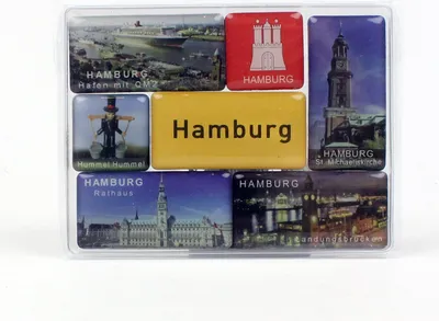 Produktbild von Magnet Set Hamburg 7-teilig