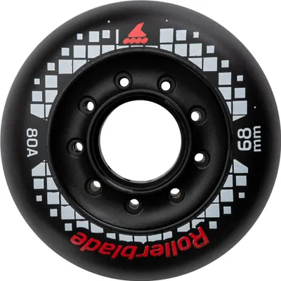 Produktbild von Rollerblade 65/80a Apex Schlittschuhrollen 4 Einheiten Schwarz  Schwarz One Size