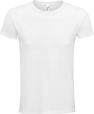 Image de SOLS - T-shirt "Epic", issu de l'agriculture biologique pour homme/femme Unie PC4313 (L) (Blanc)