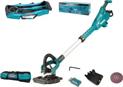 Produktbild von Makita DSL800ZU, Trockenbauschleifer, Schwarz, Blau, Bürstenlos, 1000 RPM, 1800 RPM, 75 dB
