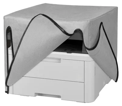 Produktbild von kwmobile Cover kompatibel mit Brother DCP-L3560CDW / MFC-L3740CDWE - Tasche Hülle Drucker - Staubschutzhülle Schutzhaube Schutzhülle - Hellgrau