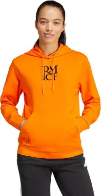 Produktbild von Adidas Real Madrid Doubleknit Hoodie, Orange, Größe L