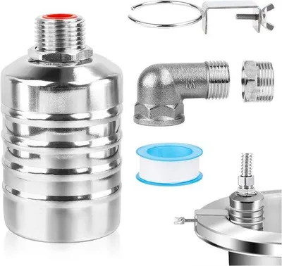 Obrázok produktu pre Automatický regulátor hladiny pre trysky RVS s pripojením 1/2" – 3/4"