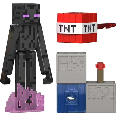 Immagine prodotto di Figurina articolata Minecraft Enderman da 8 cm